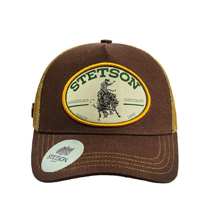 Authentic Stetson Trucker Hat – Western Mesh Cap STS08