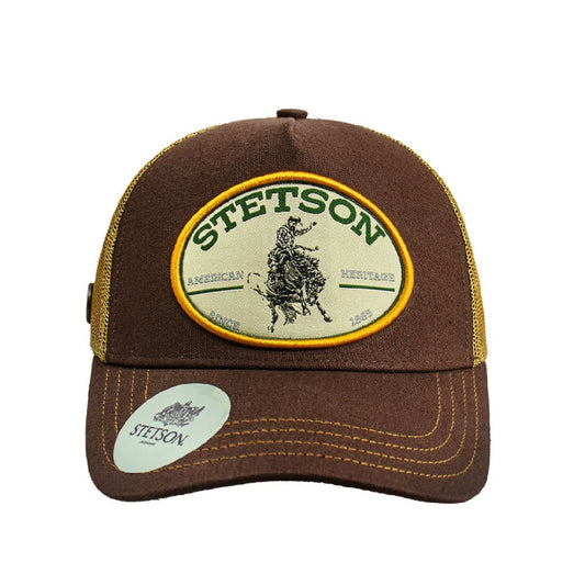 Authentic Stetson Trucker Hat – Western Mesh Cap STS08